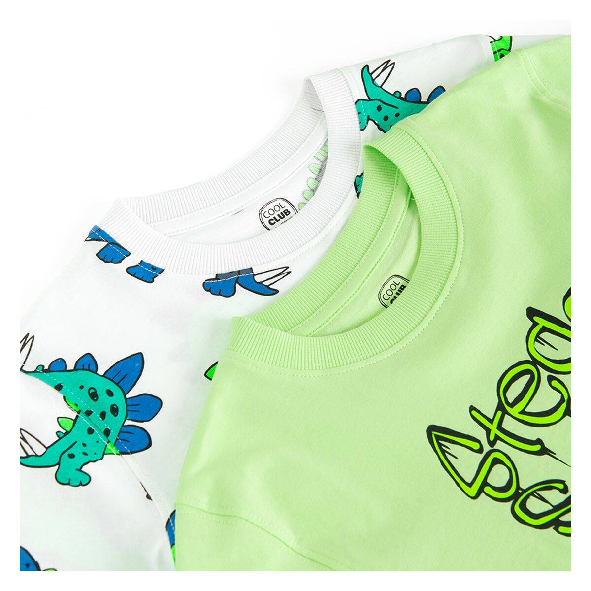 COOL CLUB majica 2 kom KR CCB3010555-00 M Šareno 116