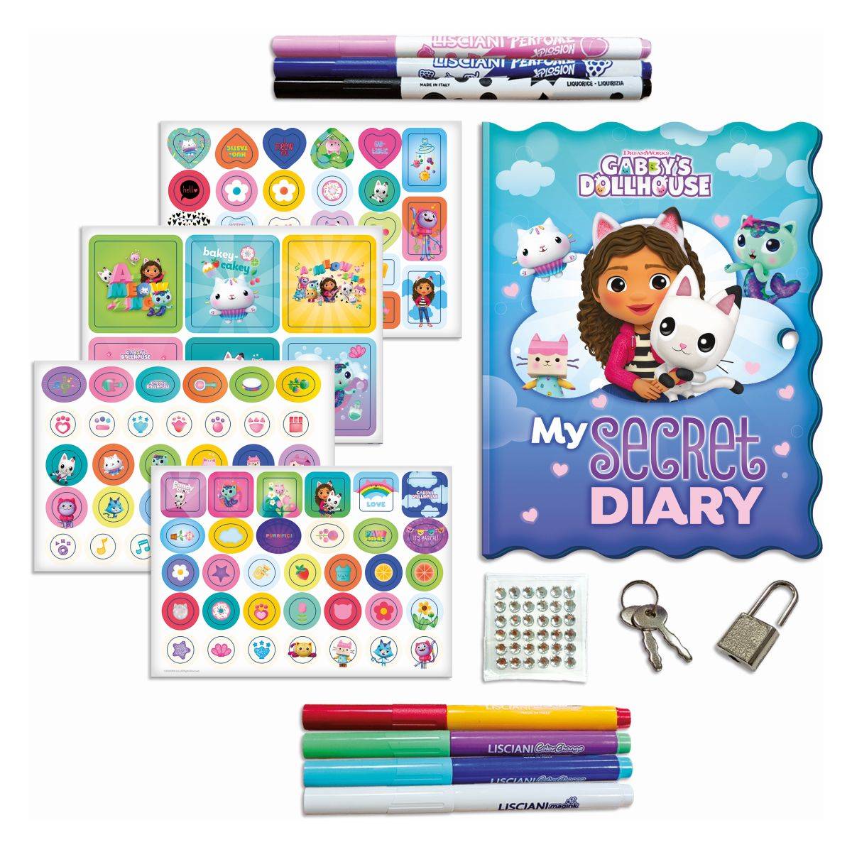 LISCIANI Gabby's Dollhouse dnevnik
