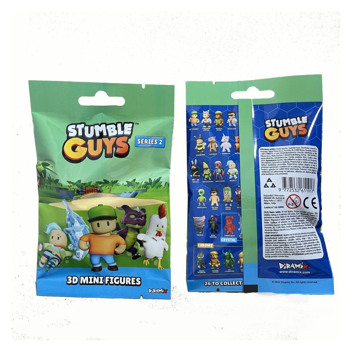 Stumble guys figura 1 kos sort.