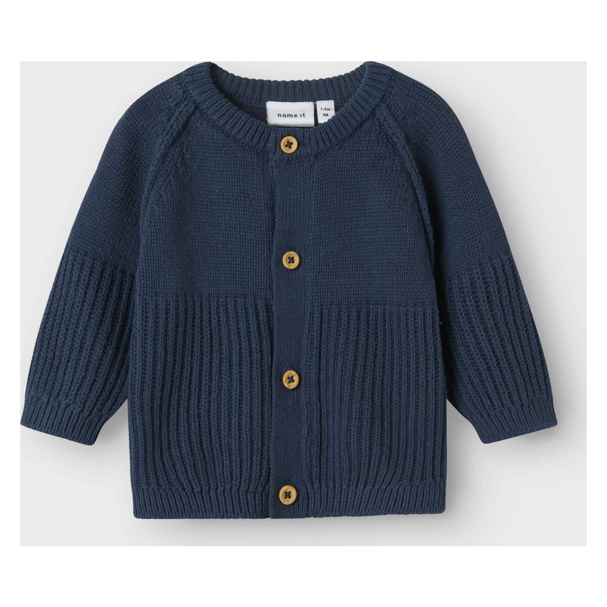 Name It jopa DR 13247348 NBMOLESSE LS KNIT CARD F Modra 68