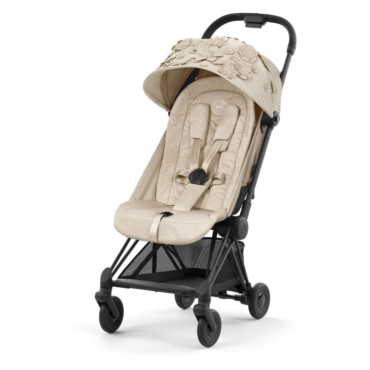 Cybex športni voziček Simply Flowers Coya Platinum mid beige