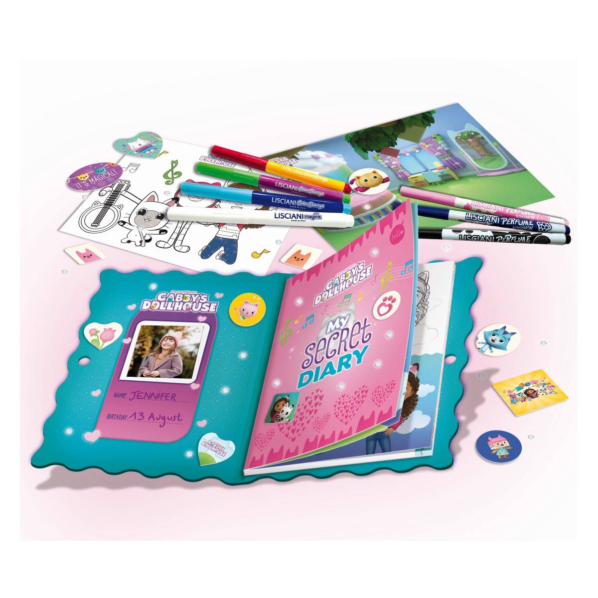 LISCIANI Gabby's Dollhouse dnevnik