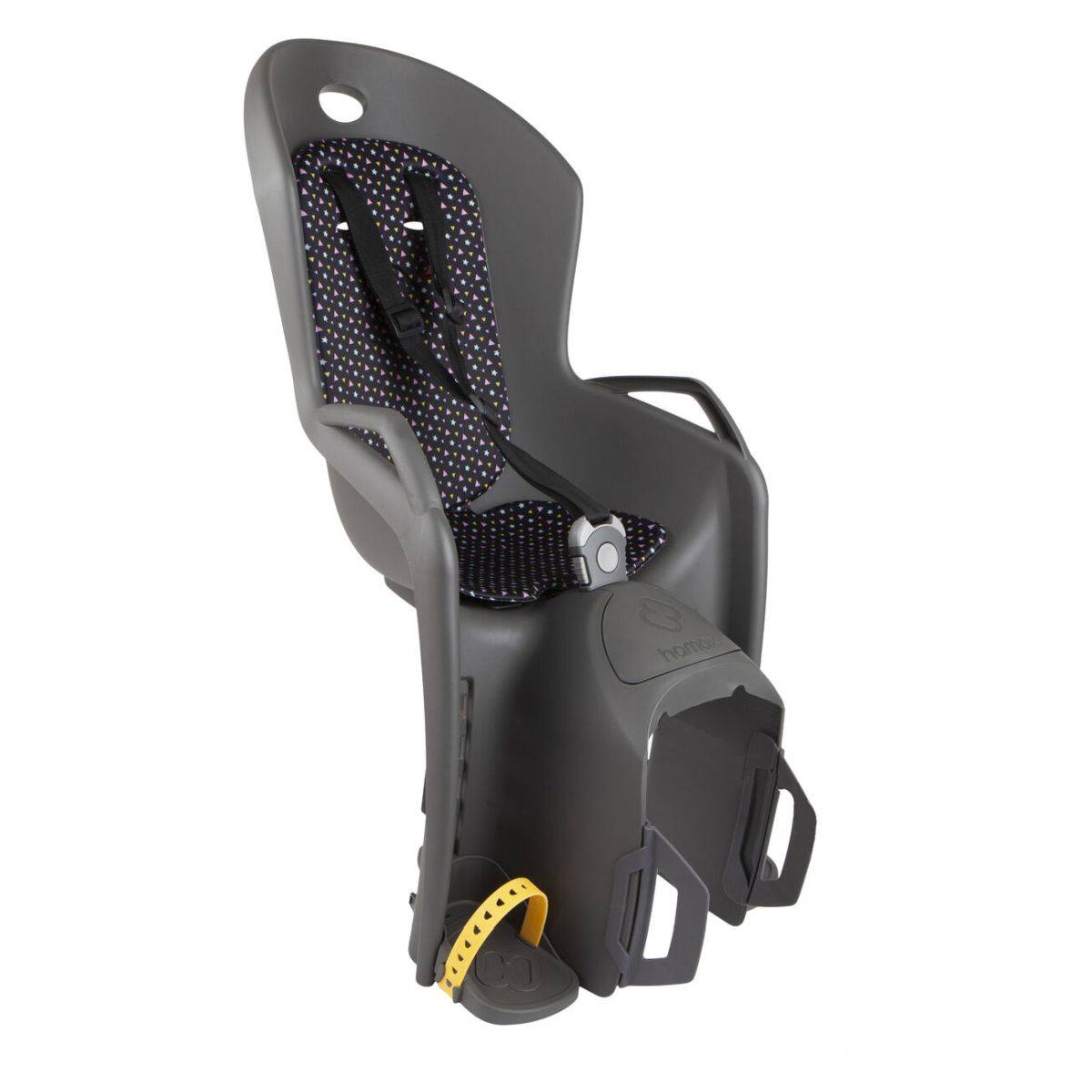 Hamax Sedež za kolo zadaj (do 22 kg) Amiga siva/črna