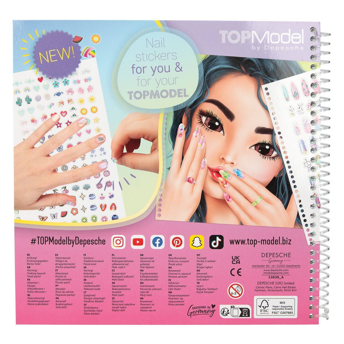 TOP MODEL Create Your Hand-Design Colouring Book - Baby Center internet ...