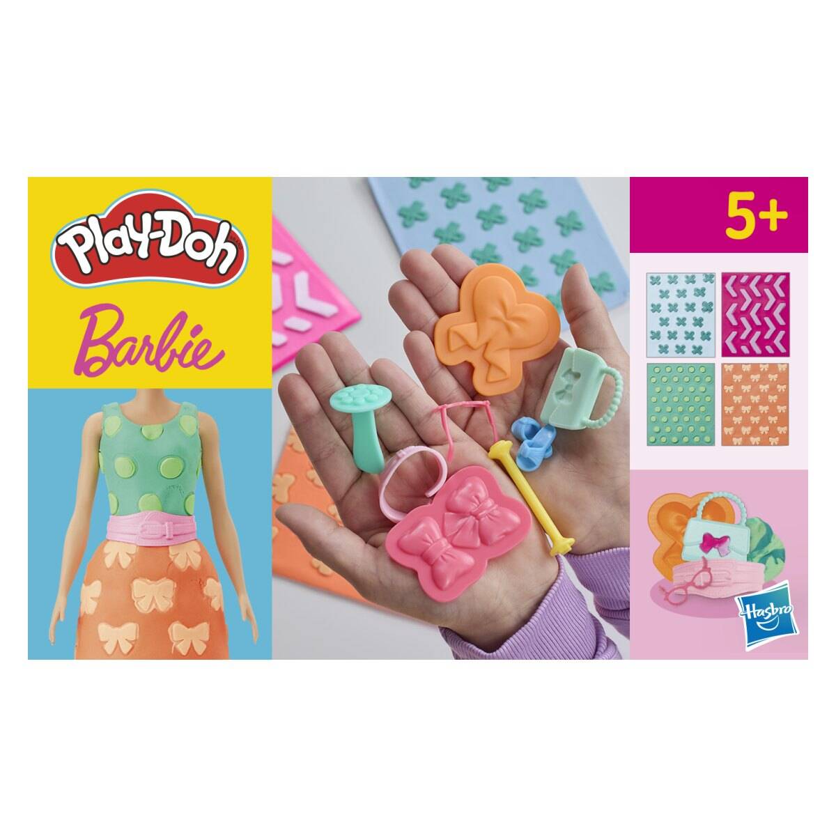 Play-Doh Barbie ustvarjanje oblačil ast