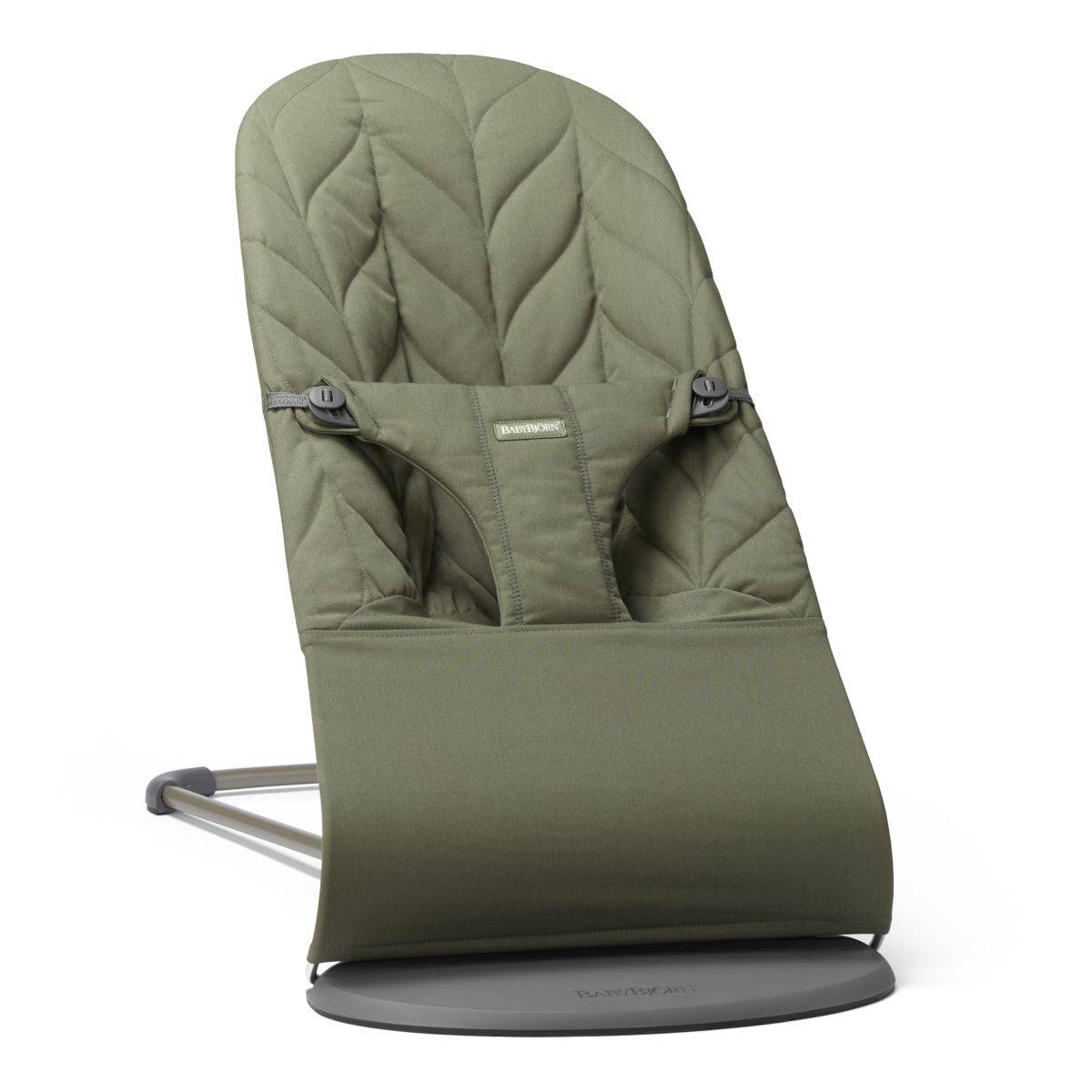 BabyBjörn gugalnik Bliss Woven petal dark green