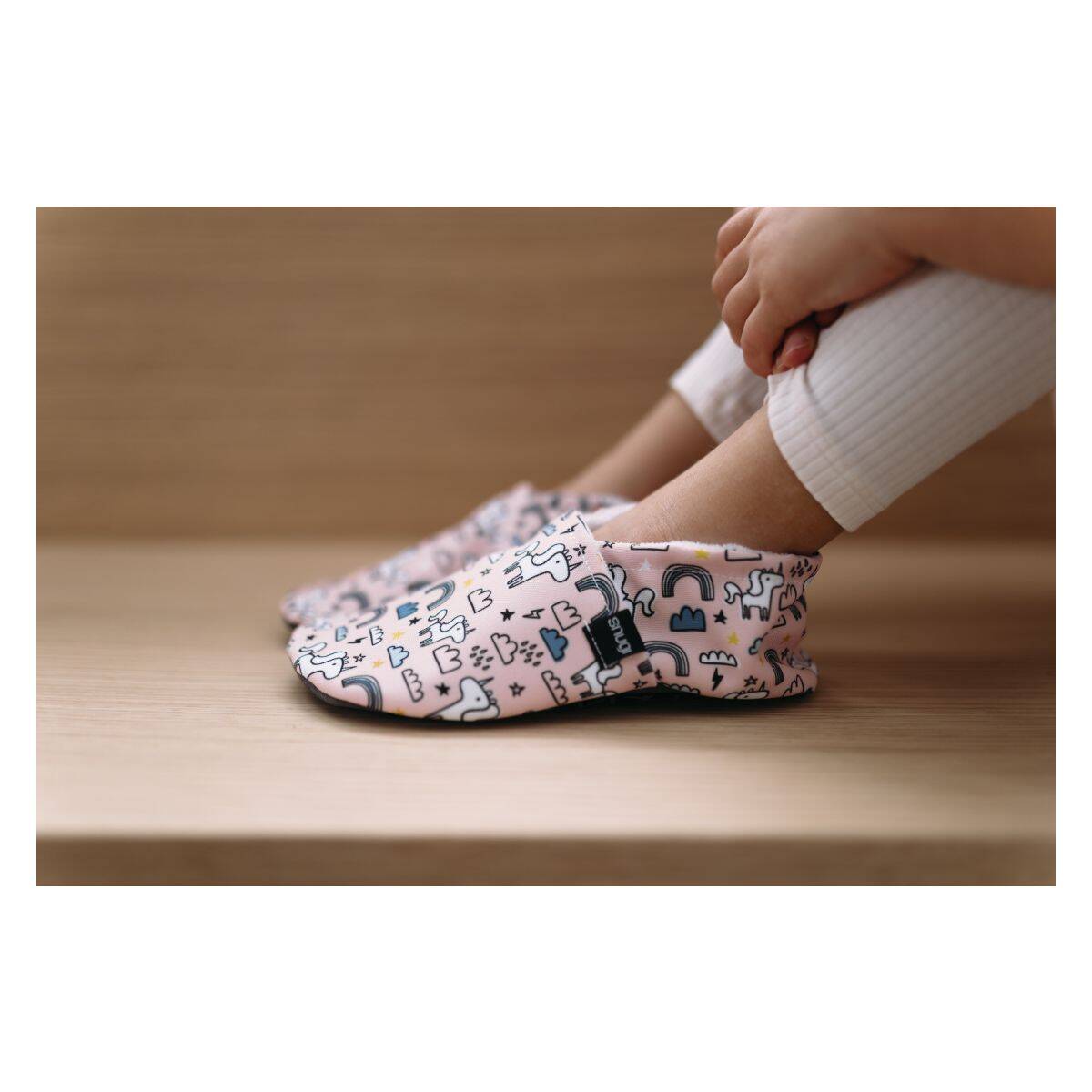 Snugi copat CG2530 Unicorn barefoot D rose 32-33