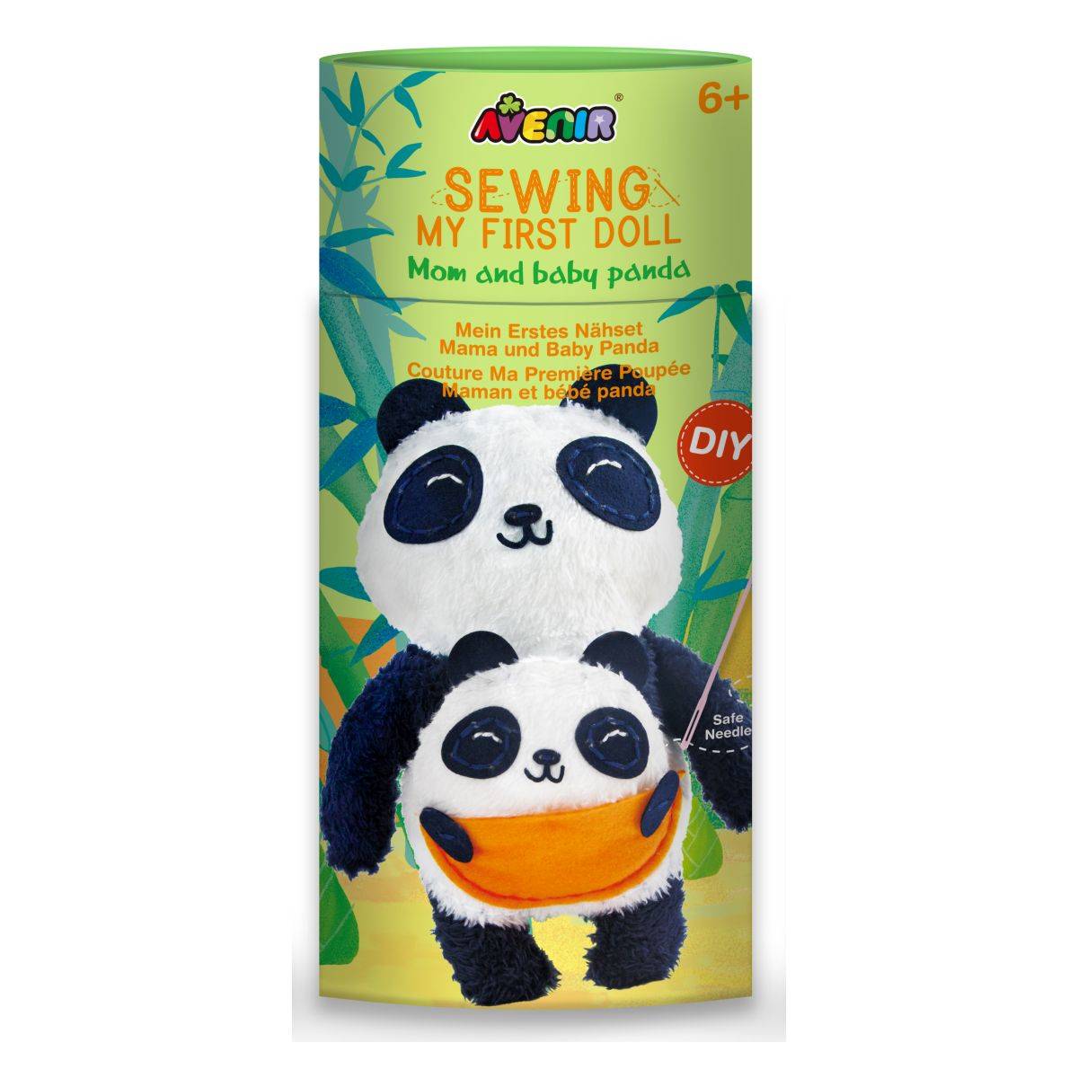 Avenir šivanje moje prve lutke - panda
