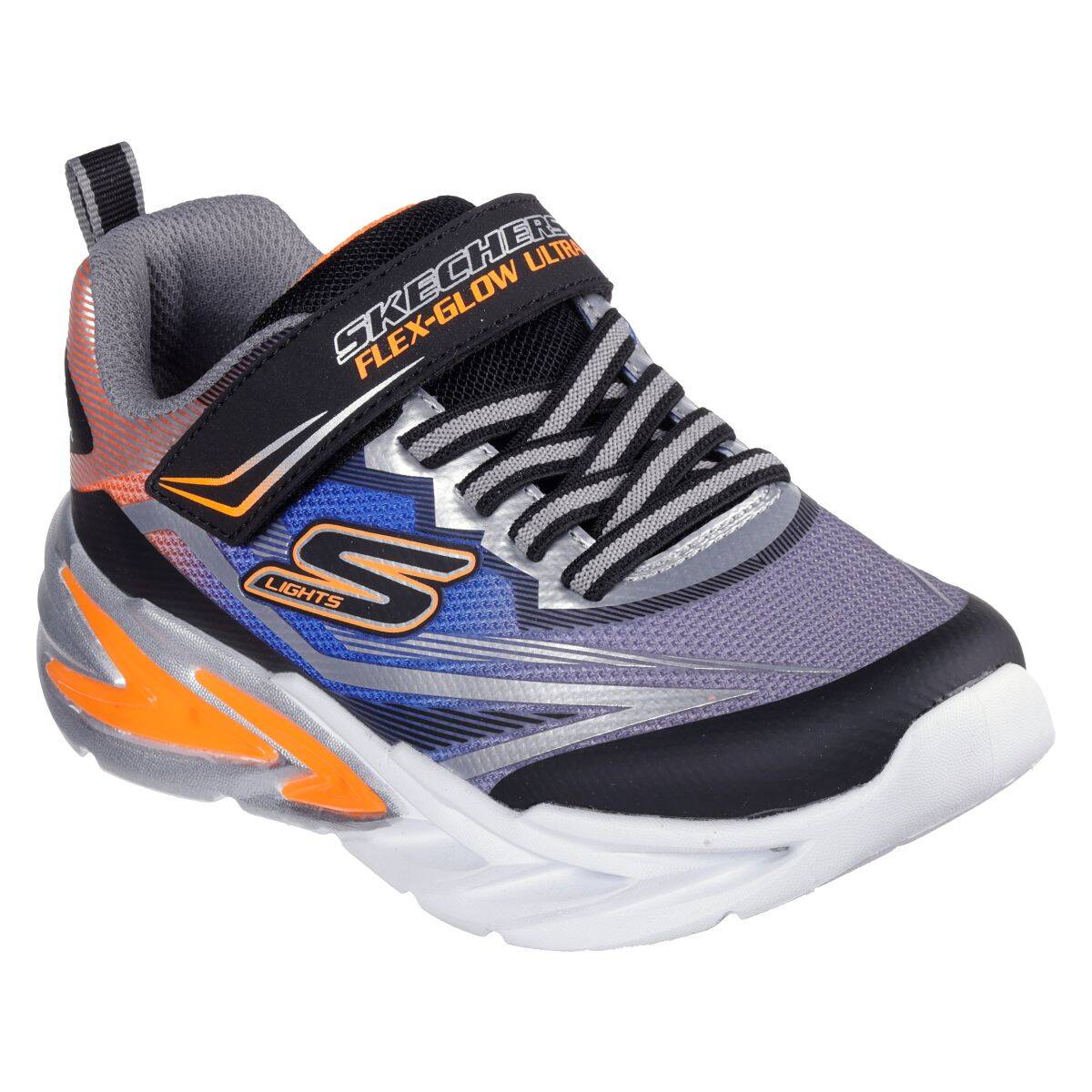 SKECHERS sportske tenisice 400139L BKSL FLEX-GLOW ULTRA M black/grey 30
