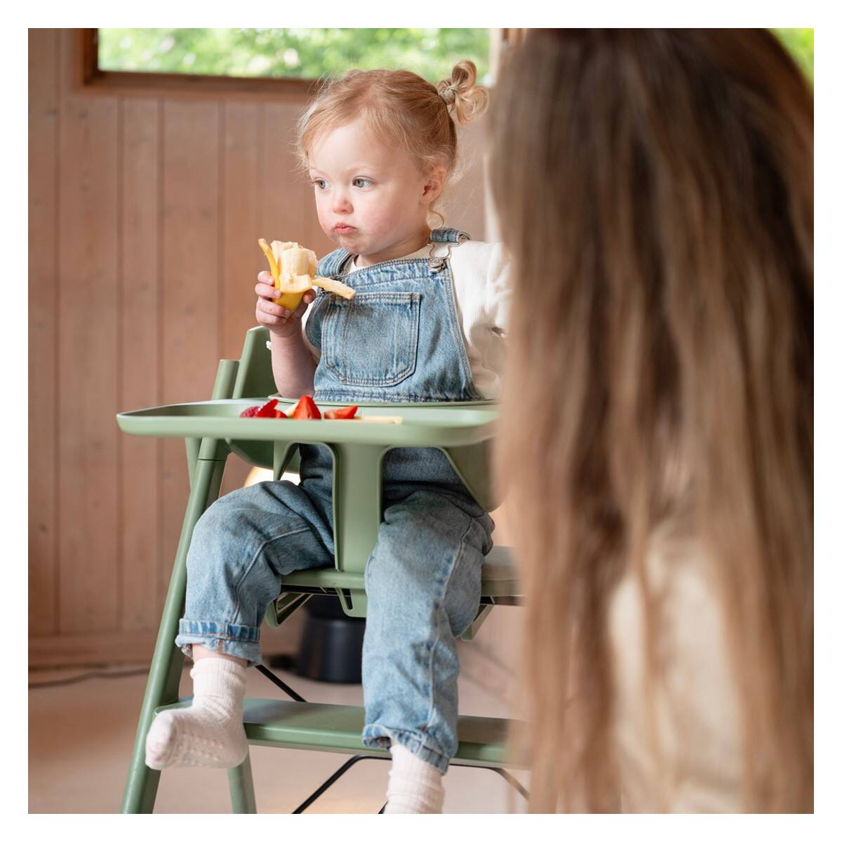 KAOS dodatak Klapp Set Zaštitna ogradica i Pladanj, Mineral Green BPP-SAF-TRA-MIN-GRE