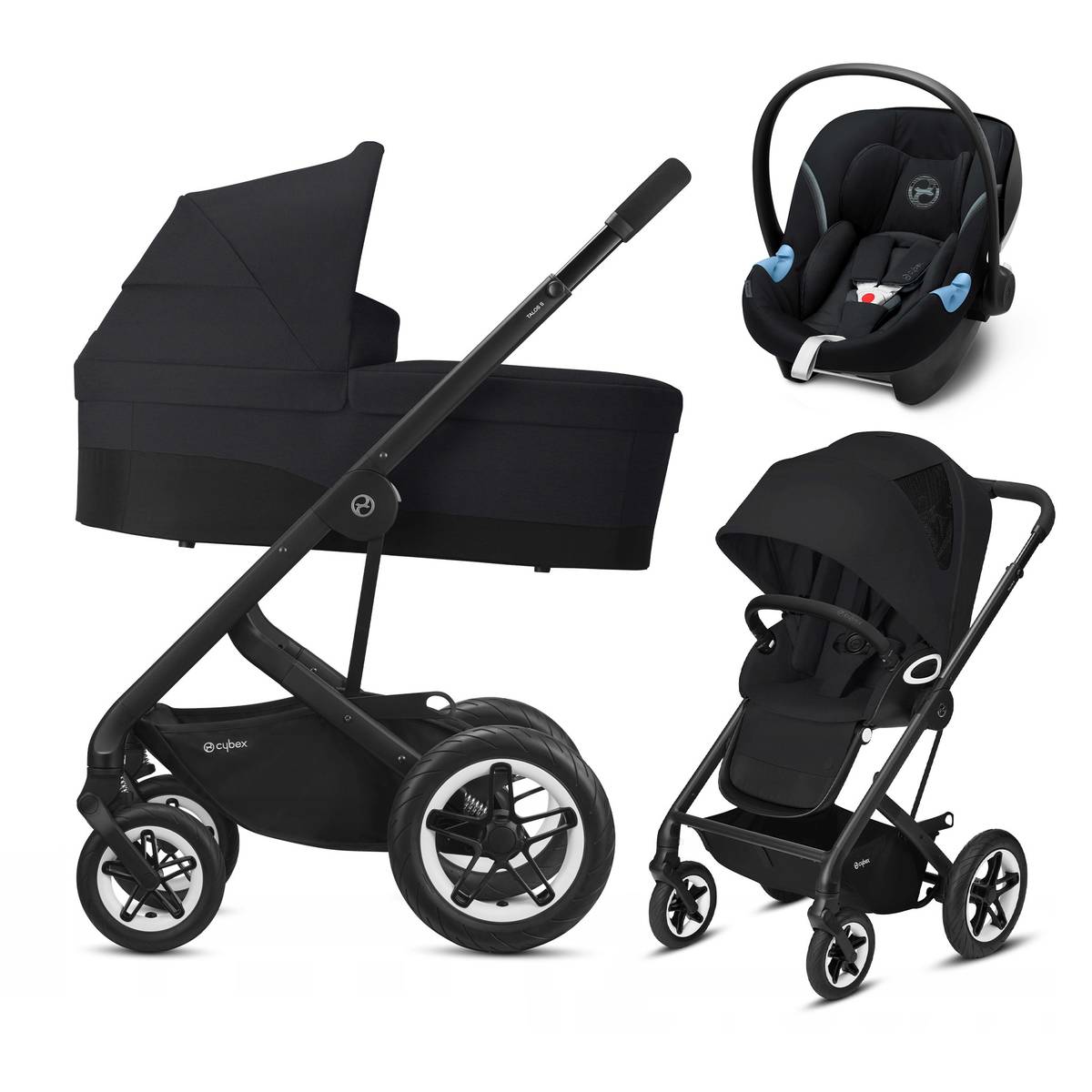 CYBEX Kolica 3u1 Talos deep black Baby Center internet trgovina
