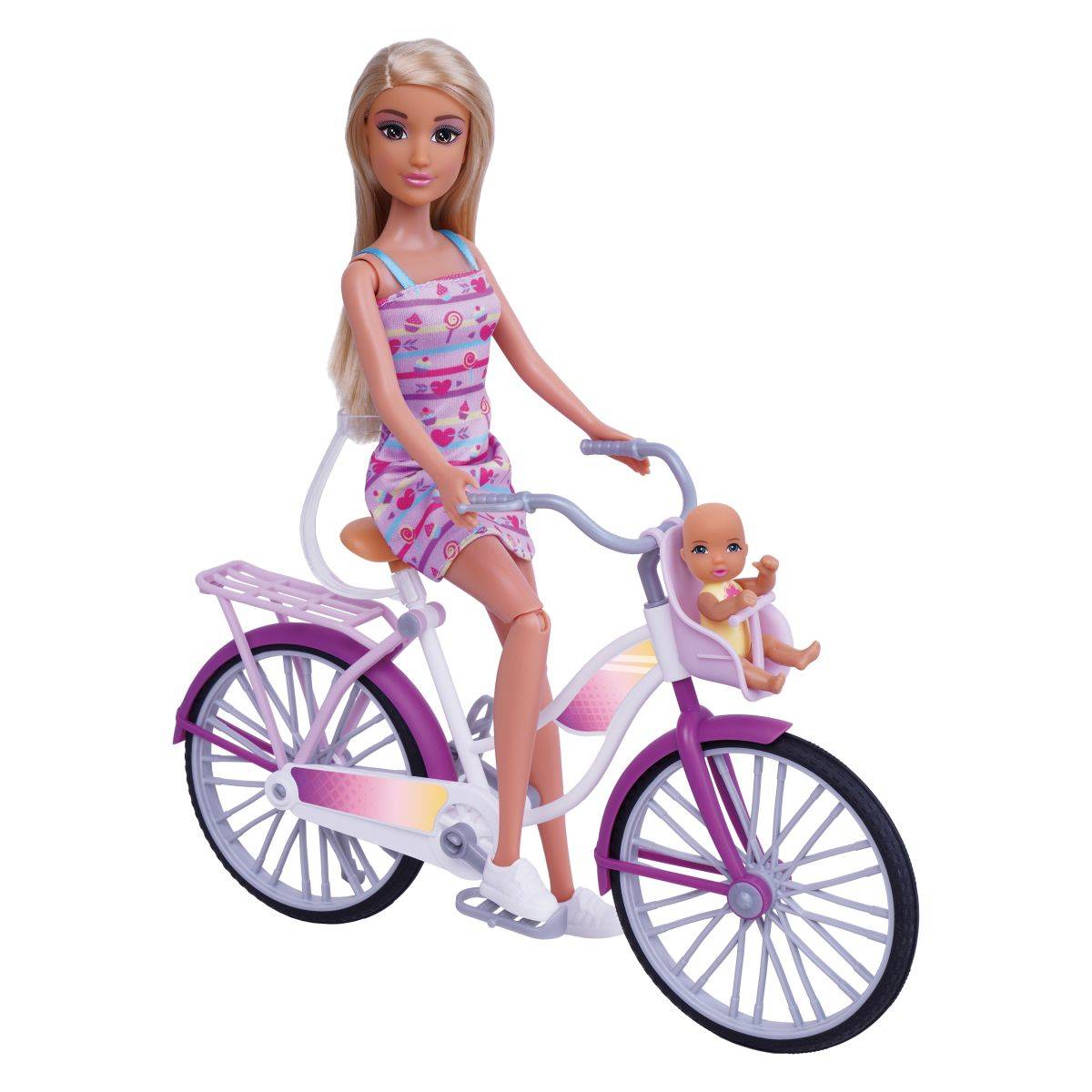 MASEN TOYS lutka s biciklom