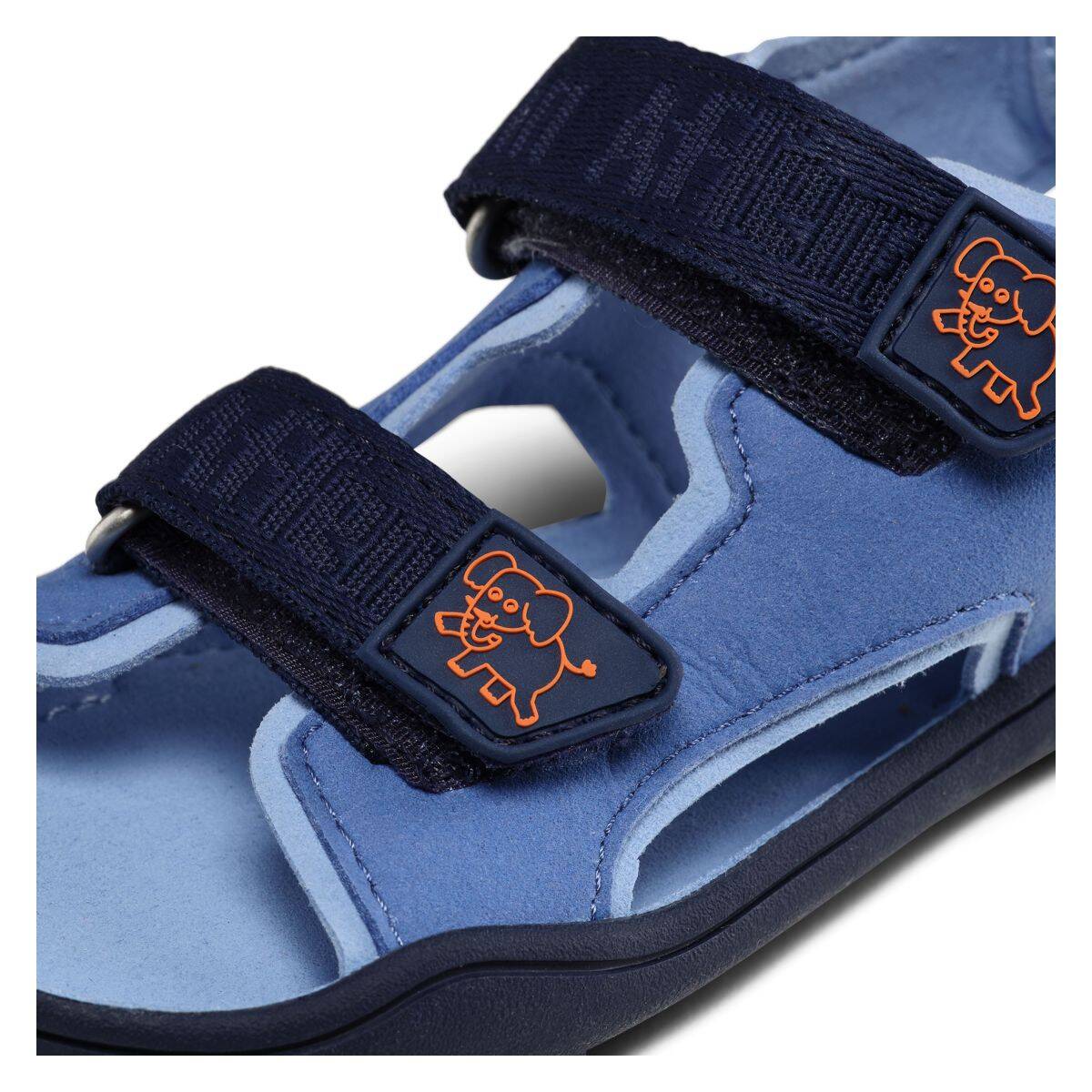 Affenzahn sandal Vegan Airy Elephant 00392-30052 barefoot F blue 27