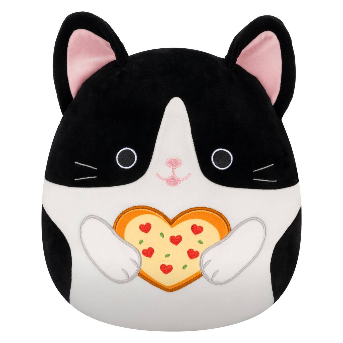 Squishmallows Cicely črno bela mačka, 30 cm