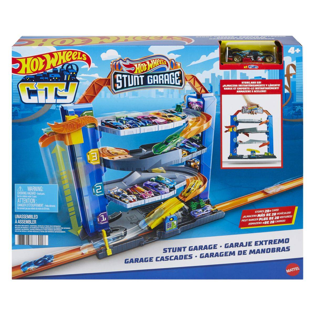 Hot Wheels Mega Prenosna Garaža