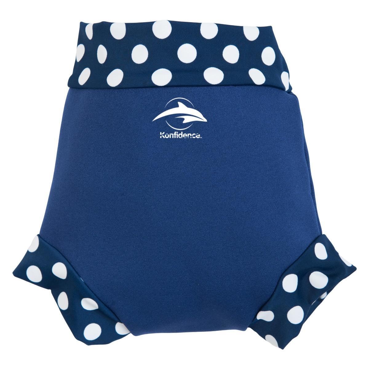 KONFIDENCE Neo Nappies neoprenske grelne hlačke navy polka