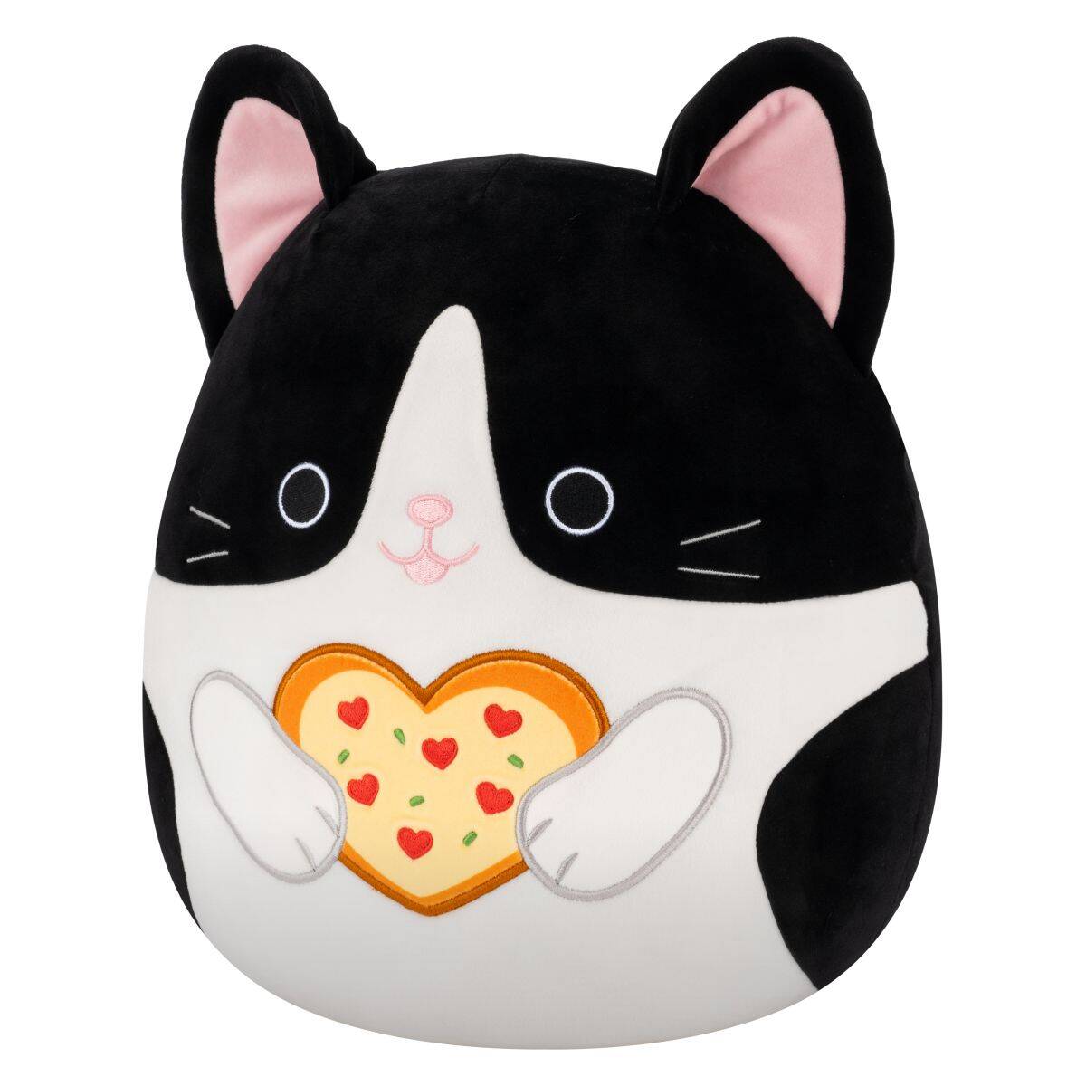 Squishmallows Cicely črno bela mačka, 30 cm