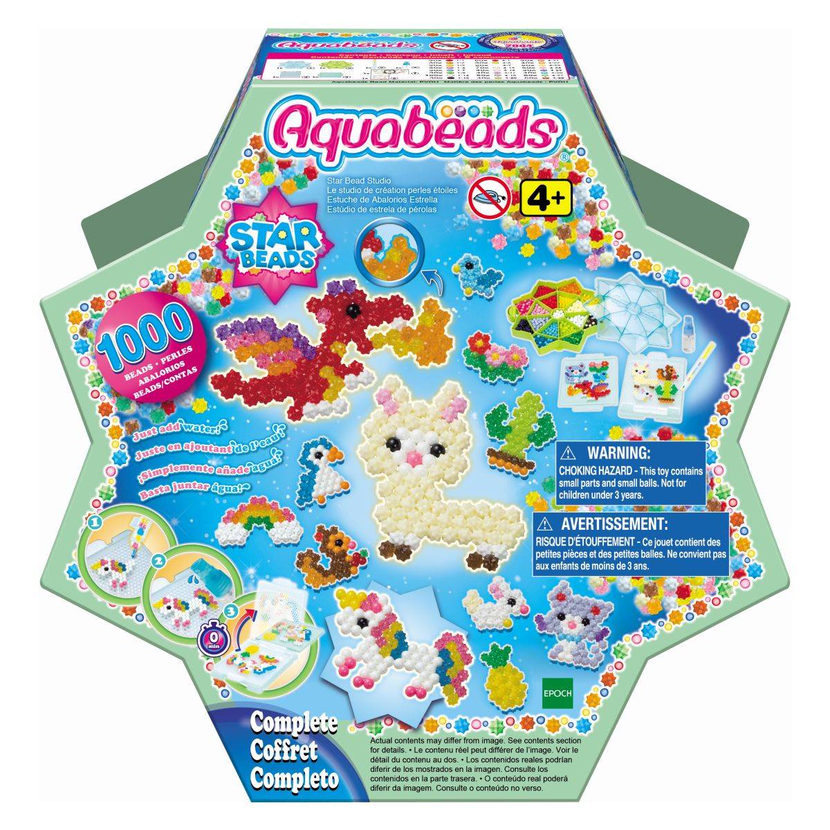 Aquabeads začetni komplet star beads