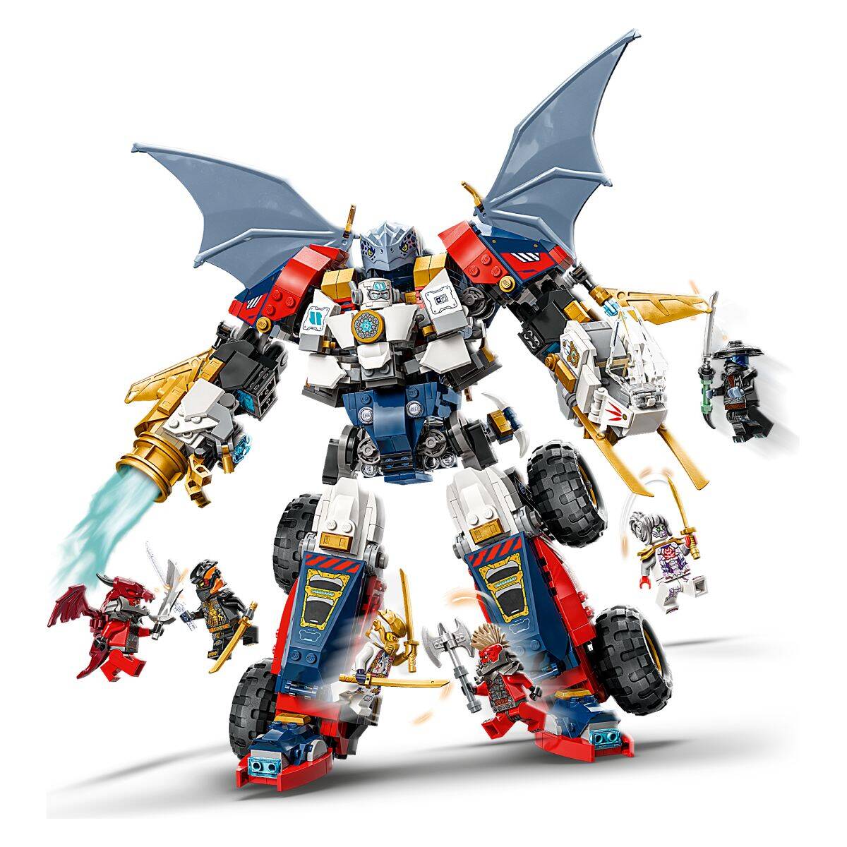Lego® Ninjago® 71834 Zanov ultra kombinirani robotski oklep