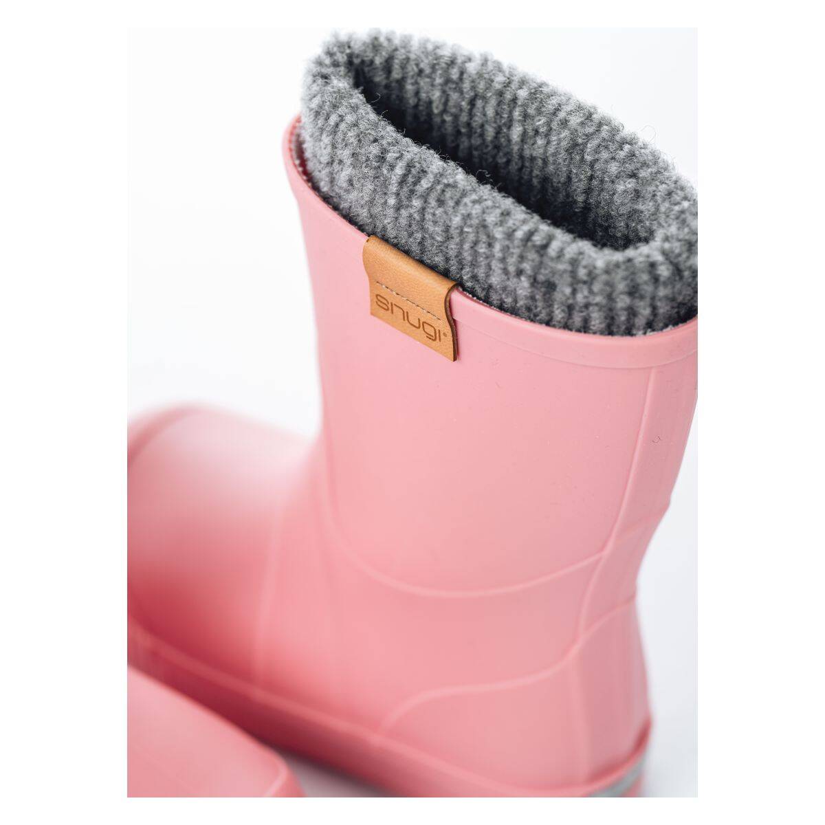 SNUGI čizme za kišu RBWS01 WoolySplash podstavljene Ž pink 33