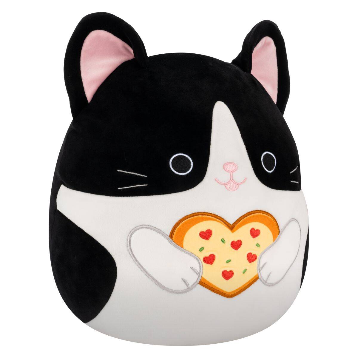 Squishmallows Cicely črno bela mačka, 30 cm