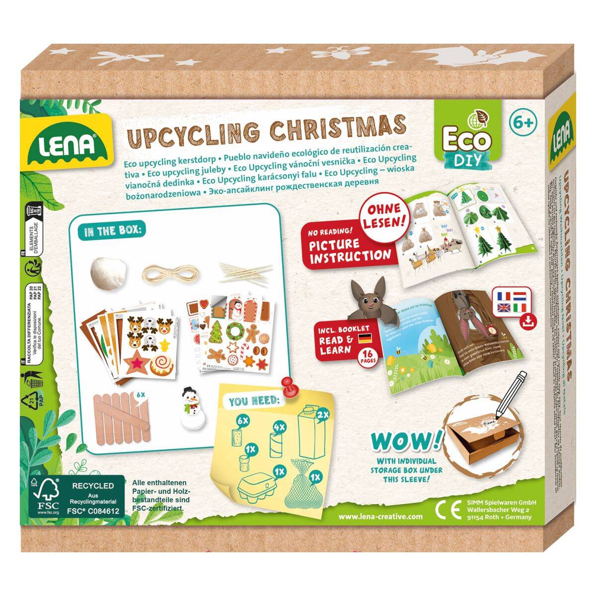 Lena Upcycling božični set