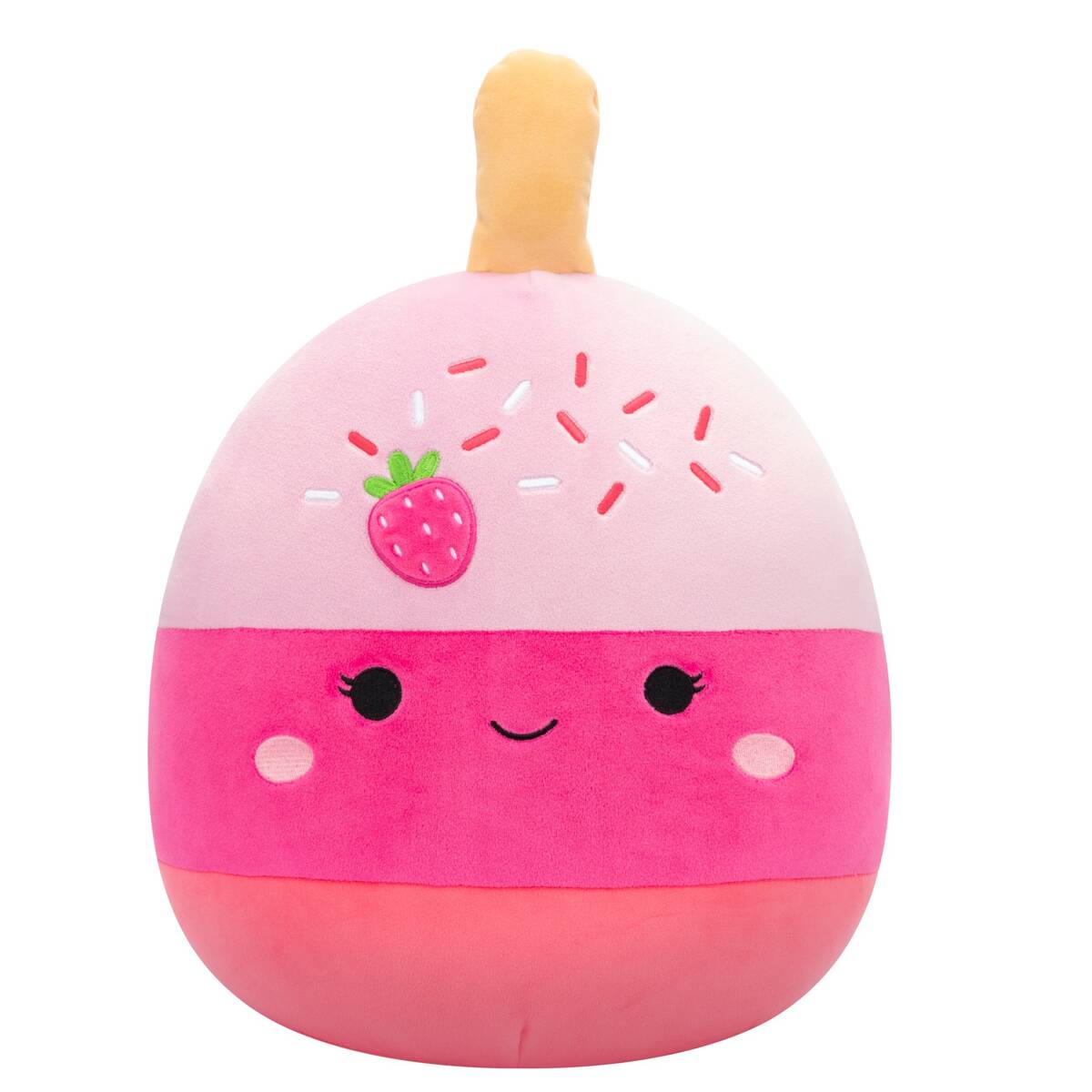 SQUISHMALLOWS 30cm w20 - Pama - roza kolač od jagoda SQCR06573