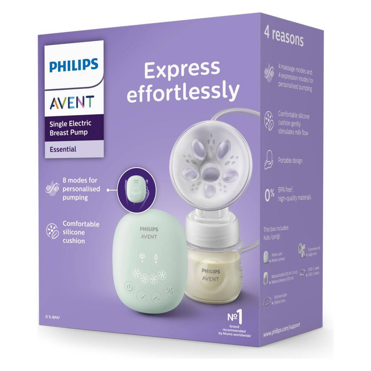 Avent SCF323/11 električna črpalka