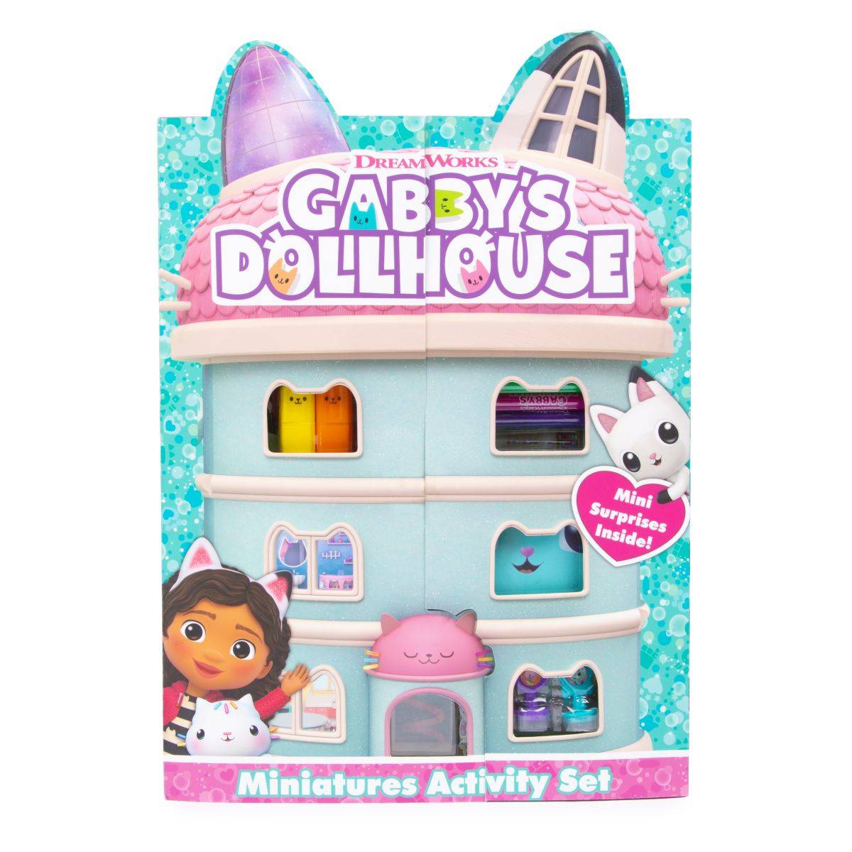 Gabby's Dollhouse mini ustvarjalni set