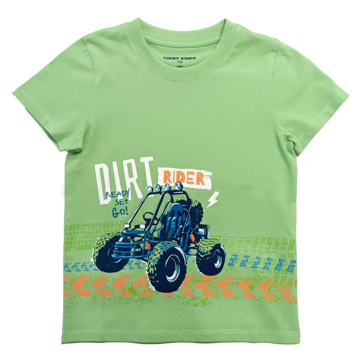 Lucky Kiddo majica KR LK-KBT SS 1_24_6 F Zelena 122