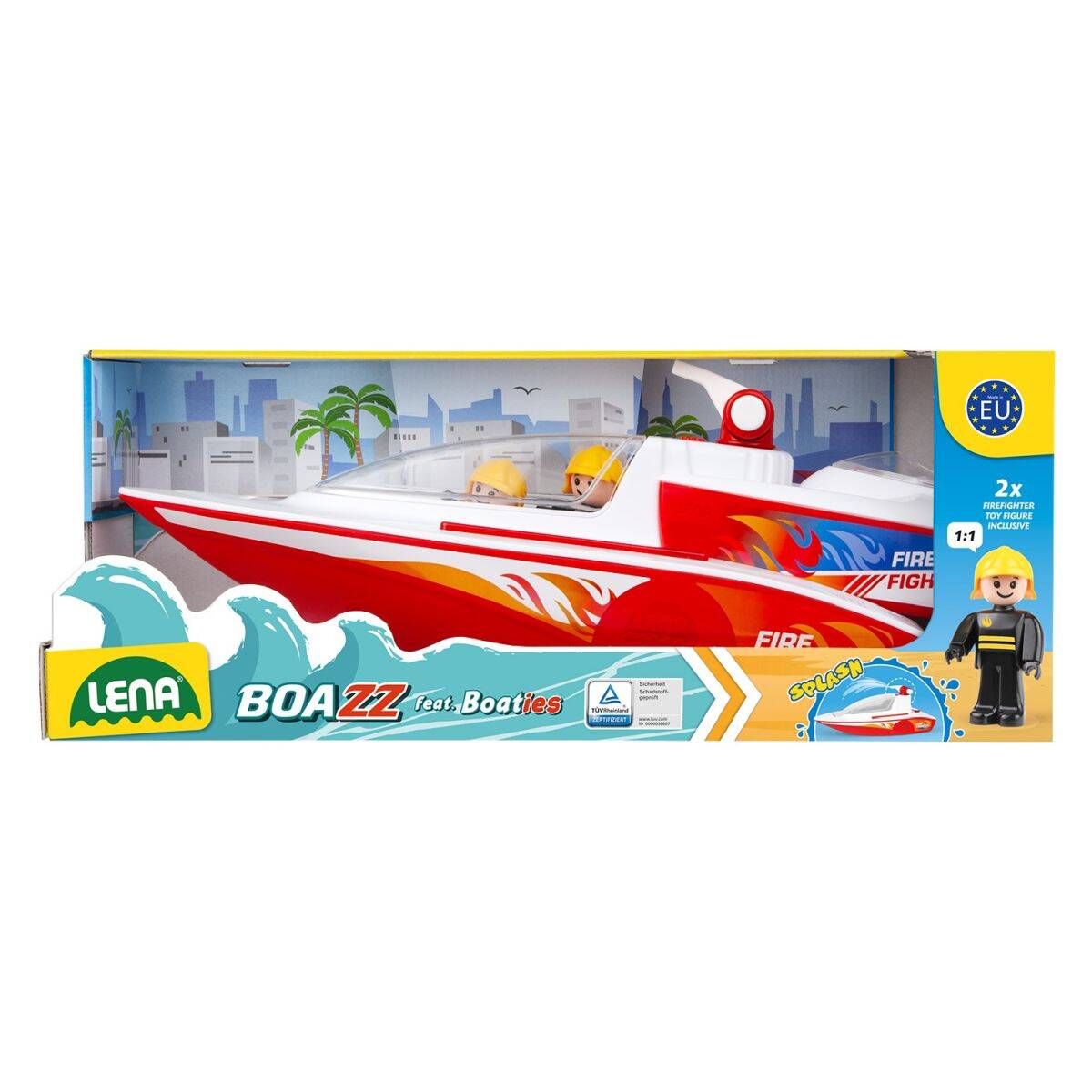 LENA BOAZZ vatrogasni čamac s dodatnim čamcem