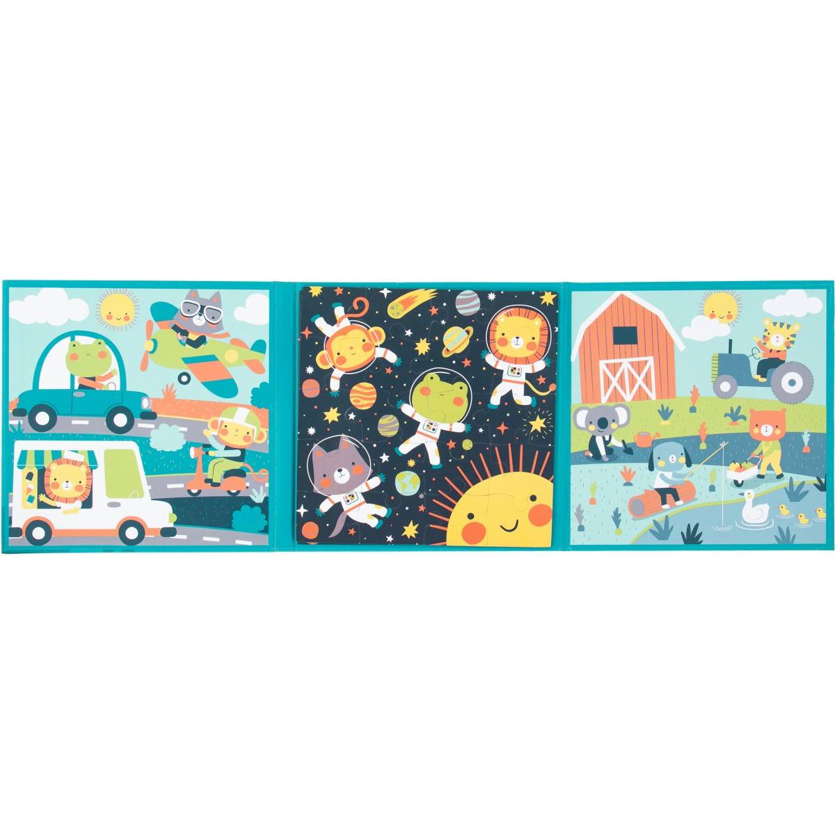 Stephen Joseph Magnetne puzzle 4v1 1234-B01