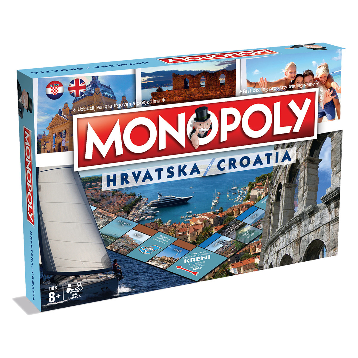 HASBRO GAMES društvena igra Monopoly hrvatska