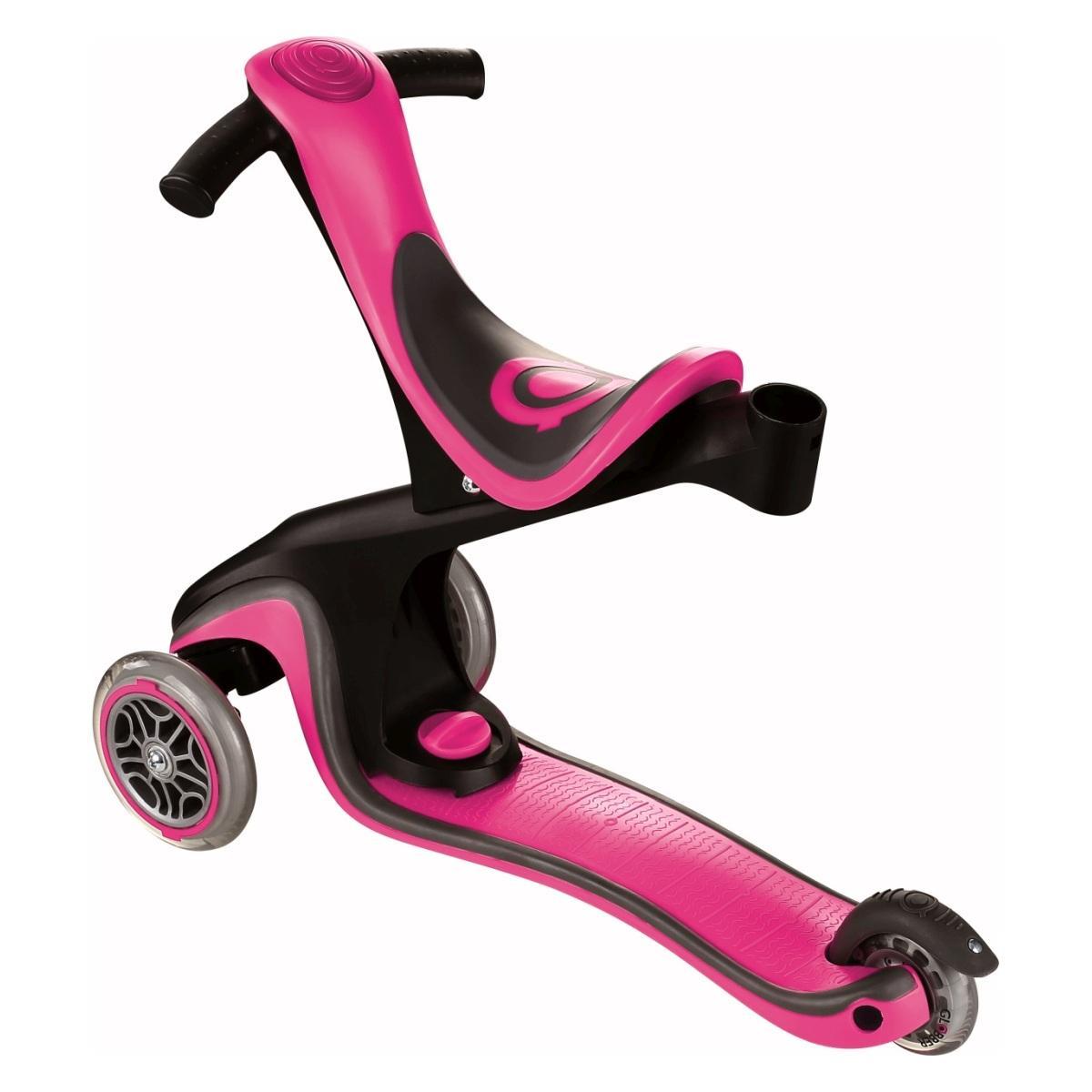 GLOBBER romobil go up comfort 5 u 1 tamno rozi