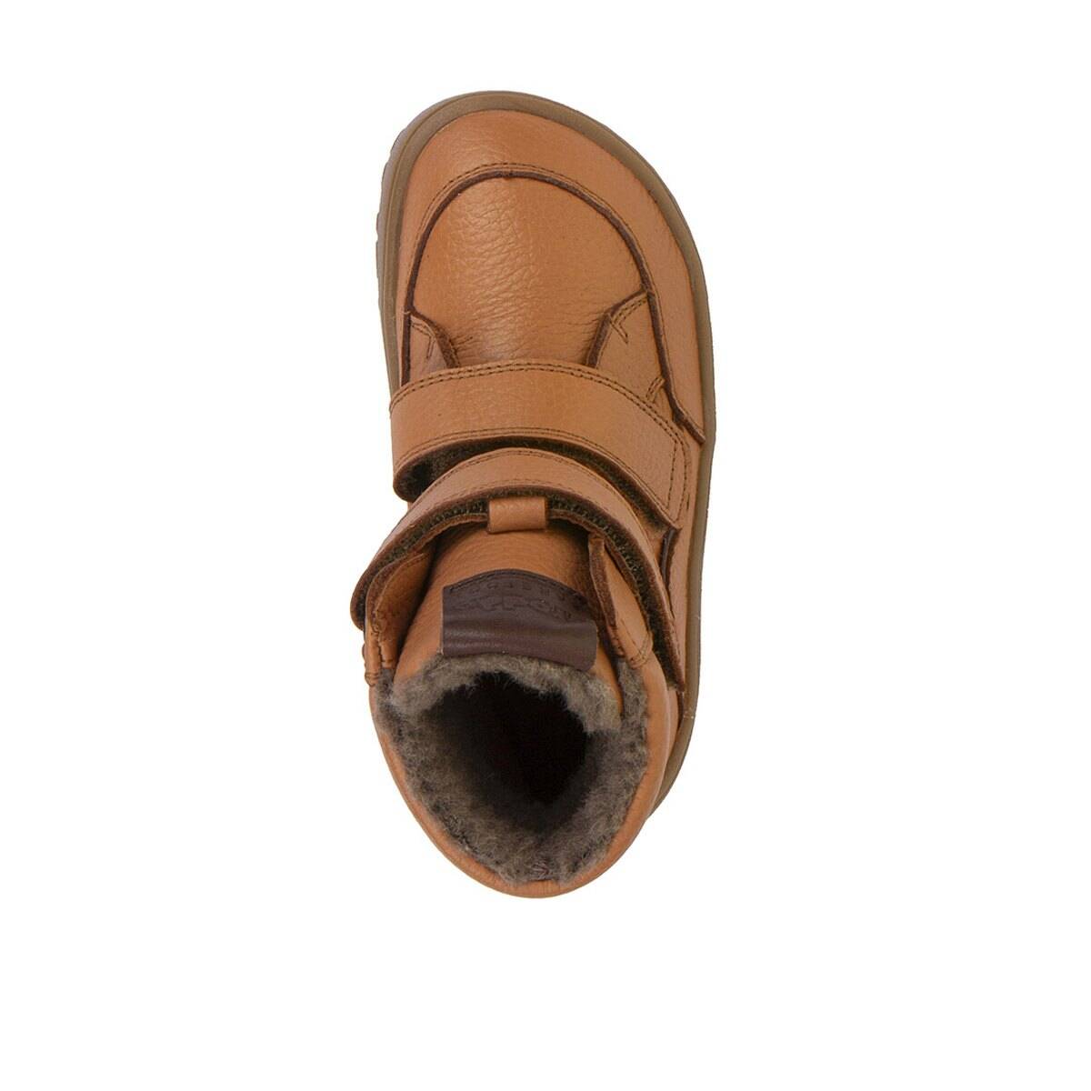 Froddo škornji G3160246 BAREFOOT TEX WINTER podloženi U cognac 28