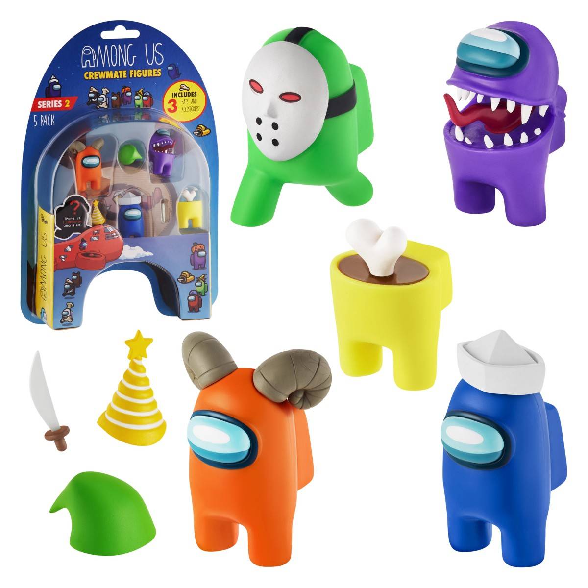 AMONG US S2 figurice 5kom AU2240-H