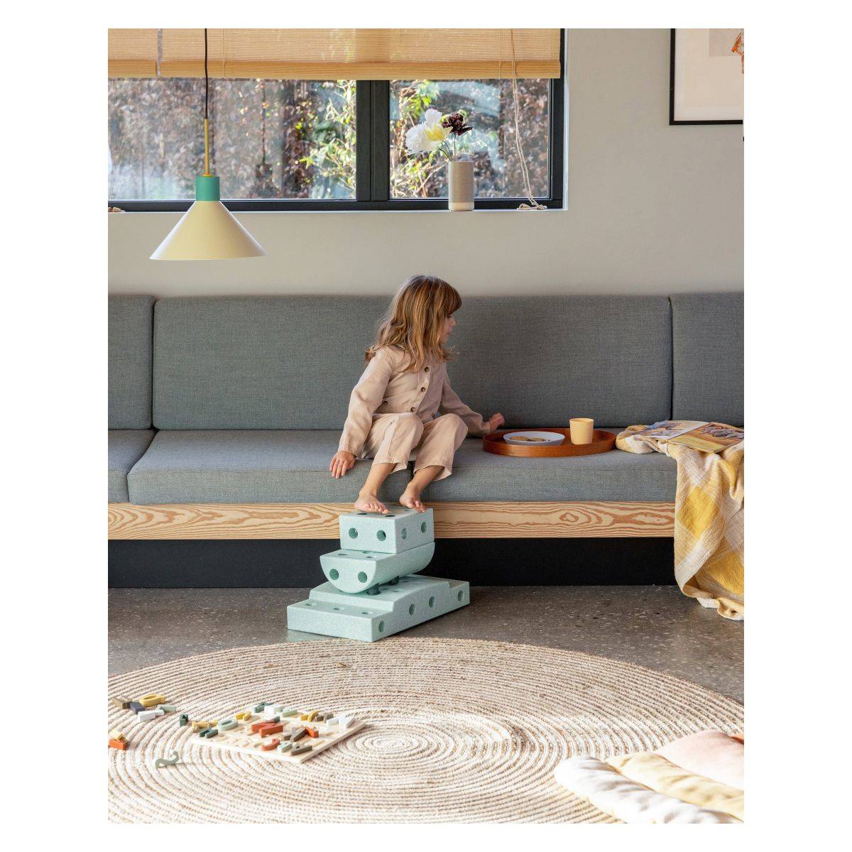 Modu Curiosity set, Ocean Mint/Forest Green