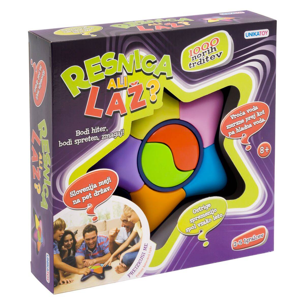 Unikatoy družabna igra Resnica ali laž 25684