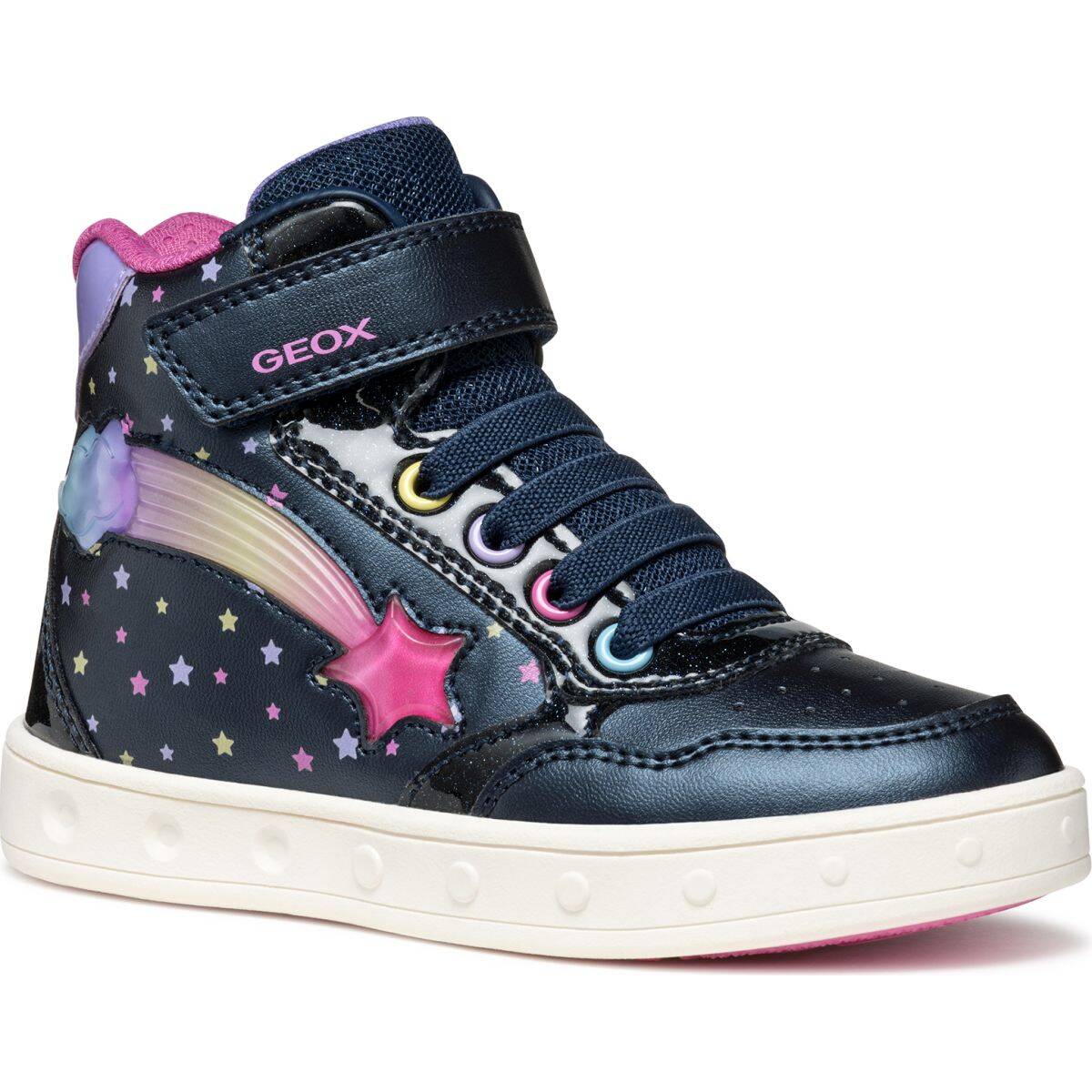 Geox čevelj gležnjar J568WB J SKYLIN GIRL B C4243 0PVKC D navy/multicolor 28