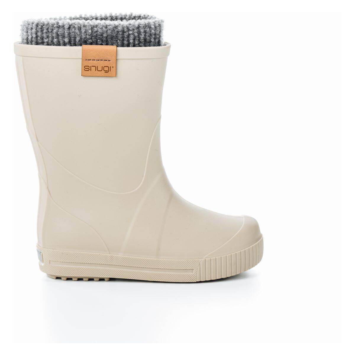 SNUGI čizme za kišu RBWS02 WoolySplash podstavljene U beige 31