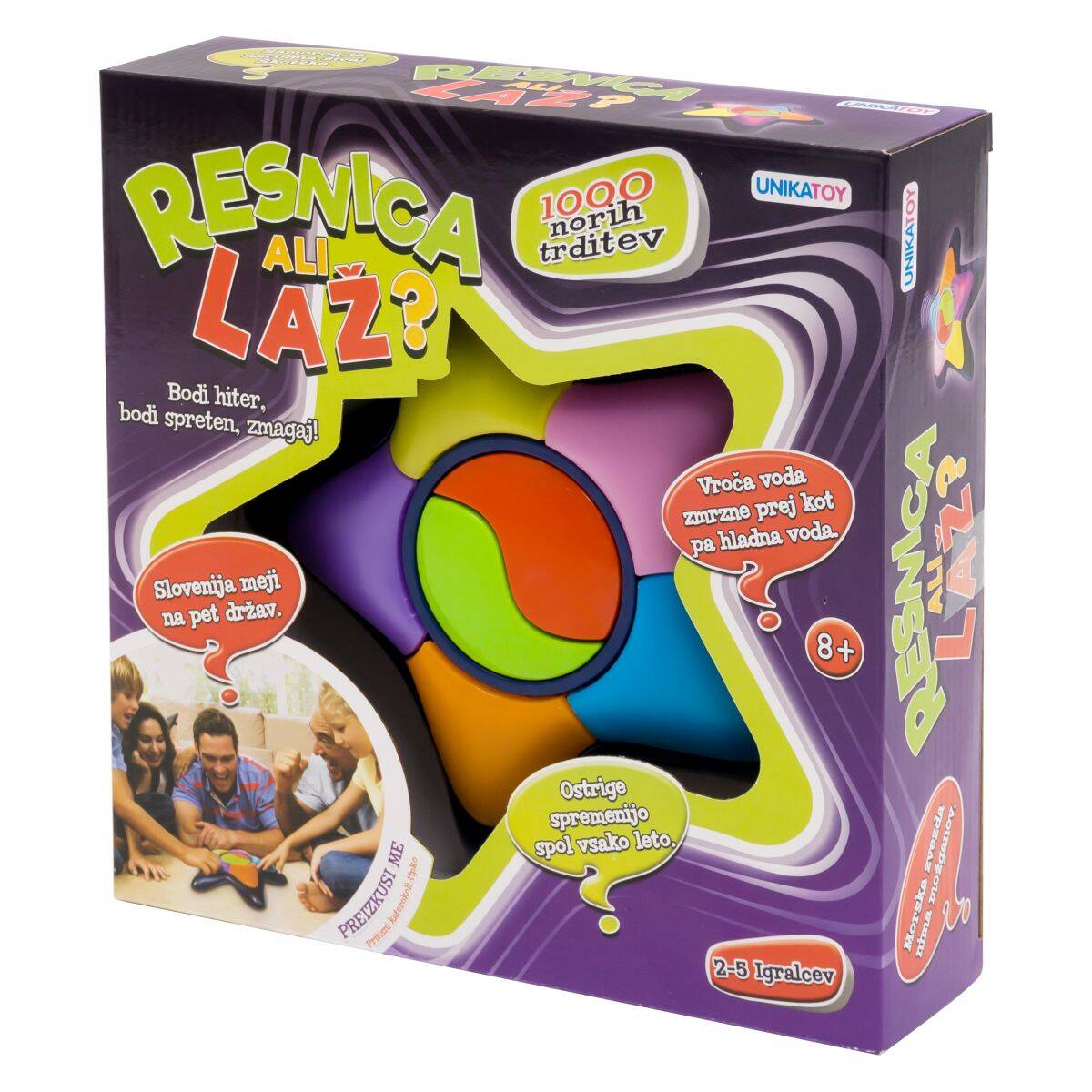 Unikatoy družabna igra Resnica ali laž 25684