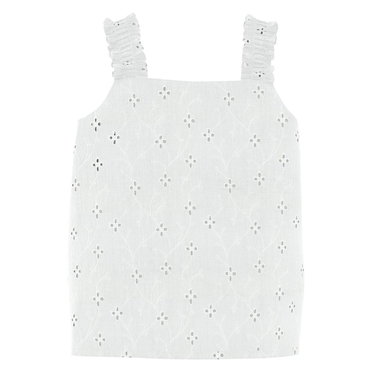 NAME IT majica BR 13240627 NKFVIOLETA Ž Bijela 146/152