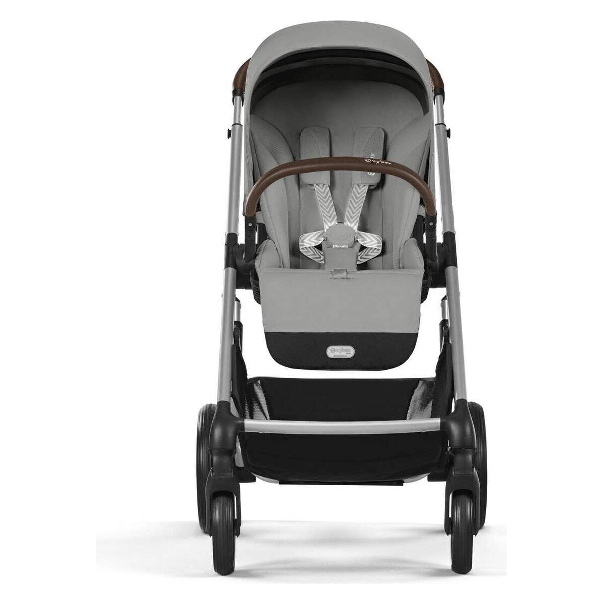 Cybex Ogrodje s sedežno enoto Balios S Lux stone grey, mid grey