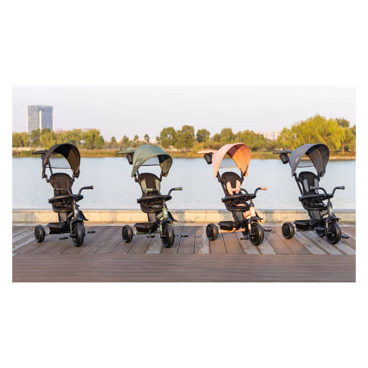Qplay Tricikel Elite platinum
