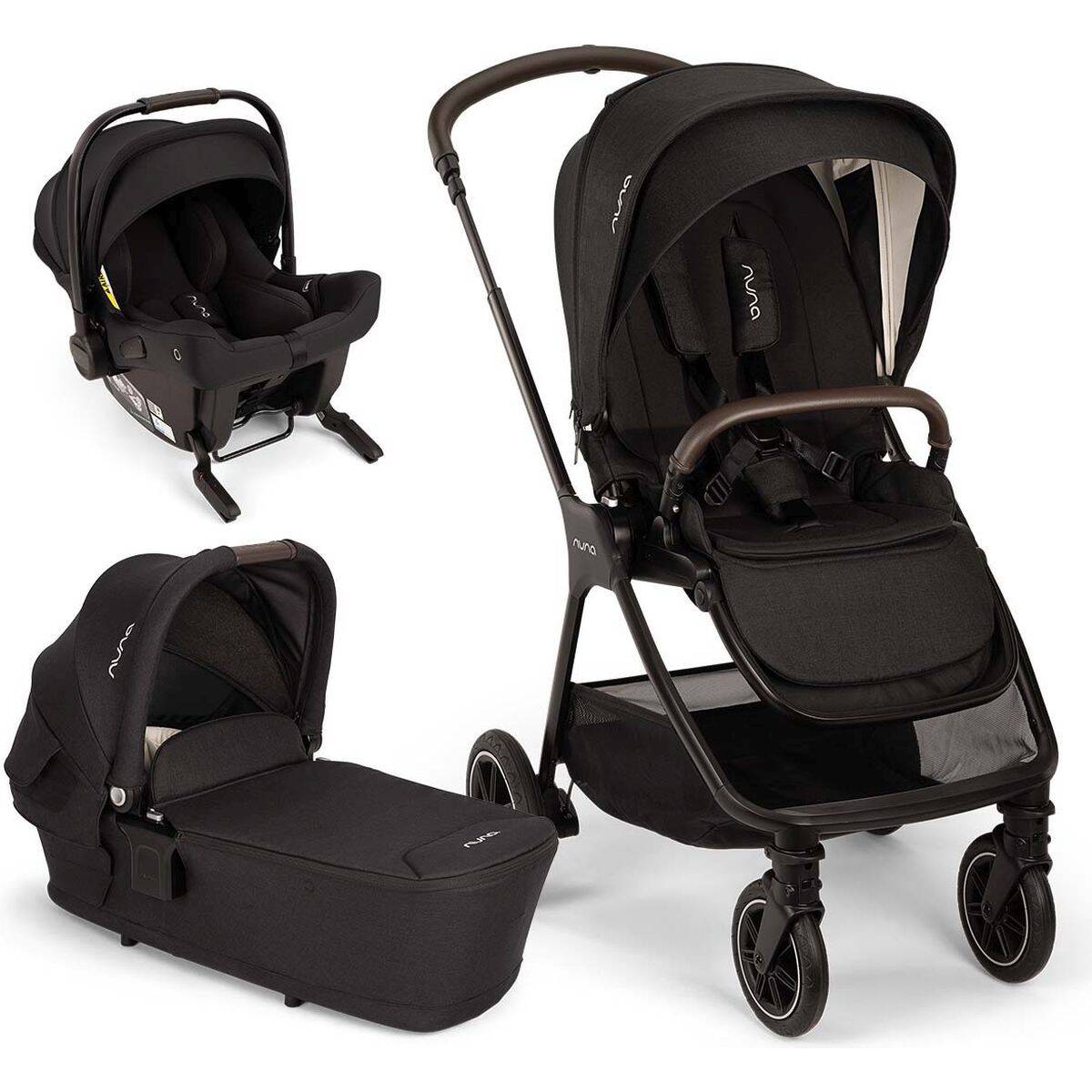 Nuna® Voziček 3v1 Pipa Urbn Triv Next caviar