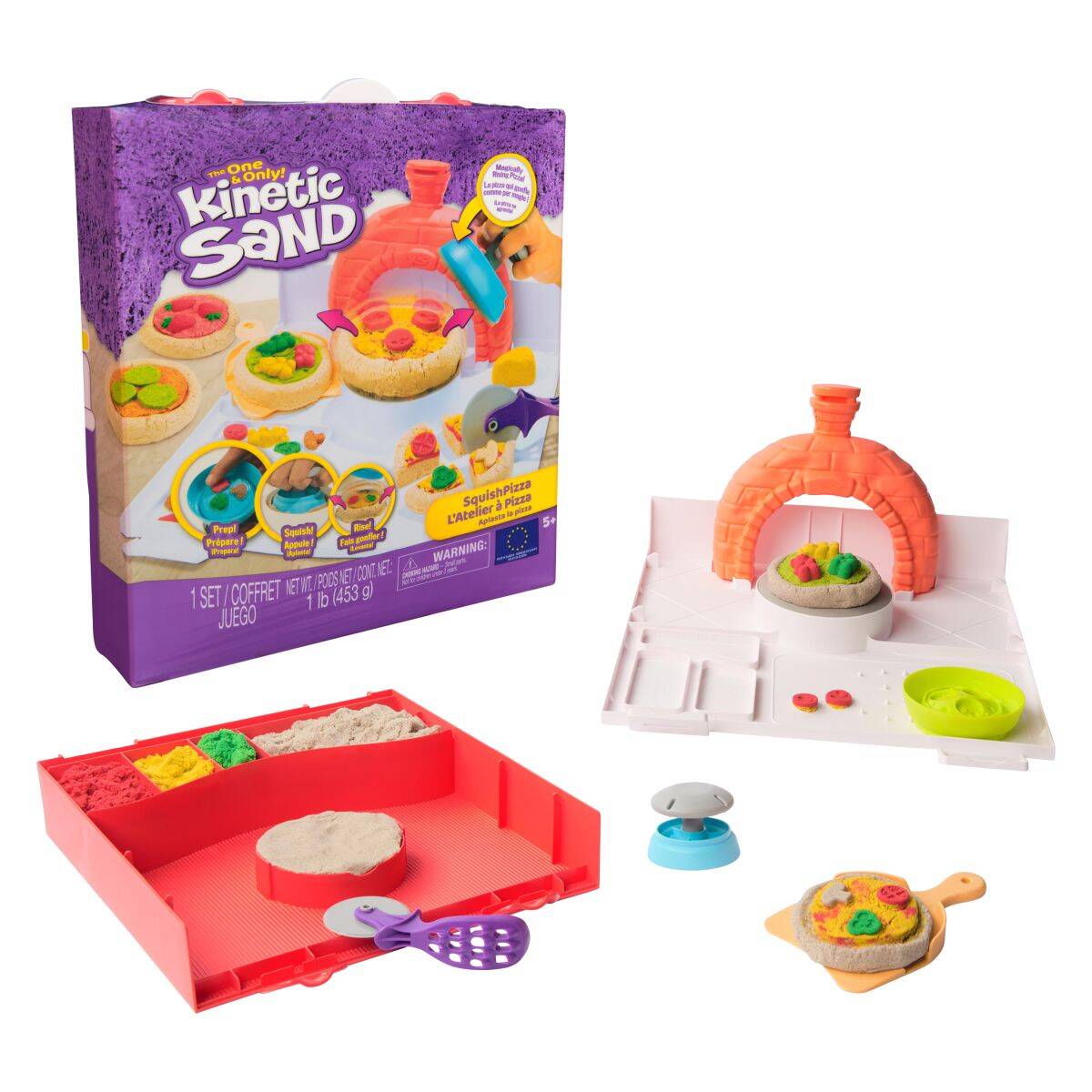 Kinetic sand kinetični pesek pizza 5921