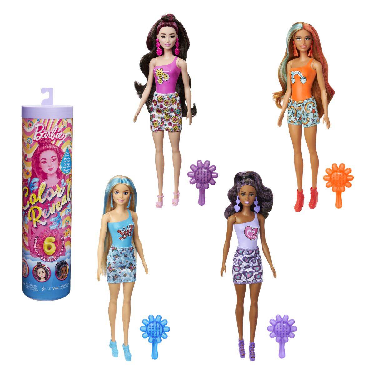 BARBIE color reveal duga