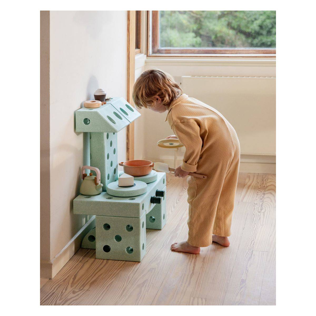 Modu Dreamer set, Ocean Mint/Forest Green