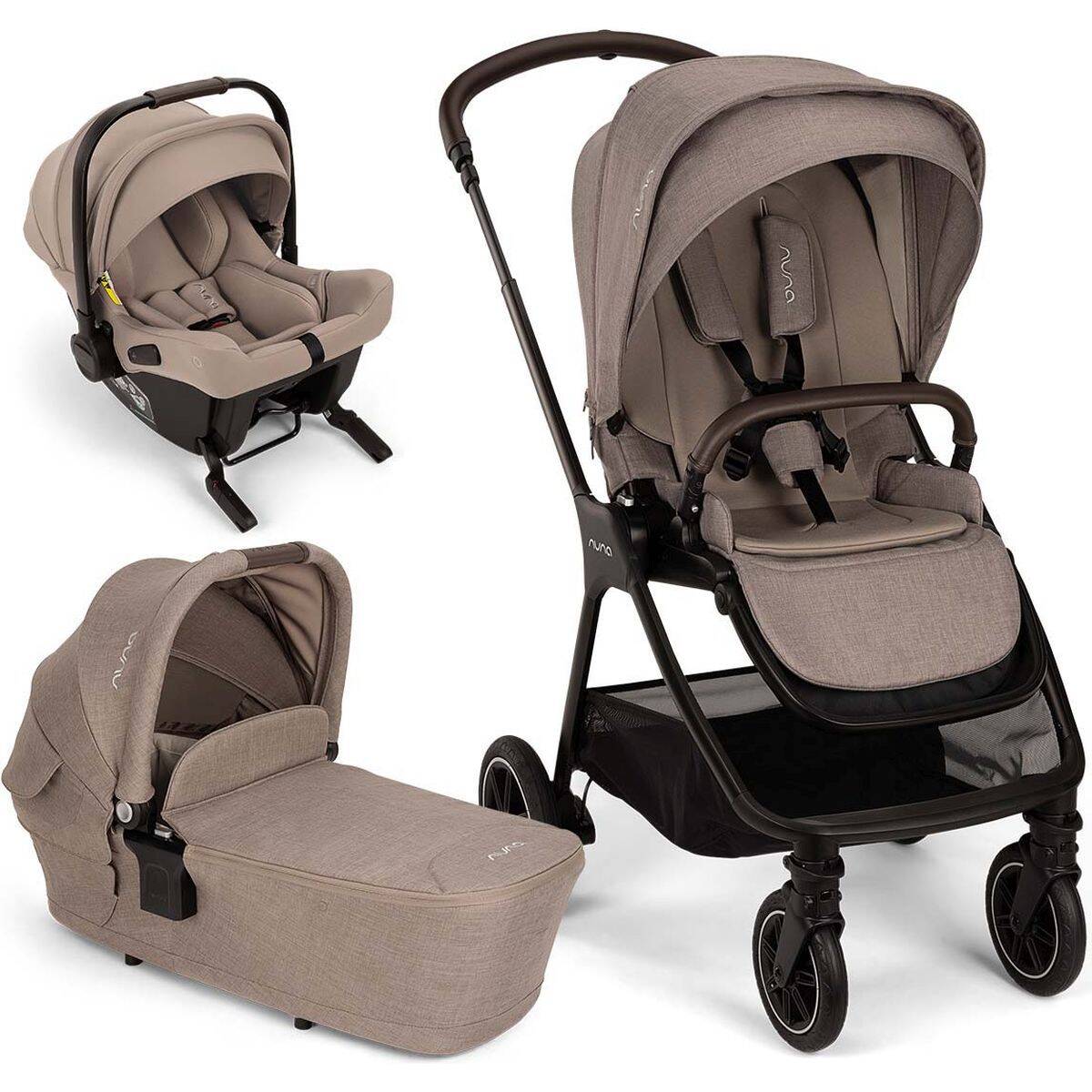Nuna® Voziček 3v1 Pipa Urbn Triv Next cedar