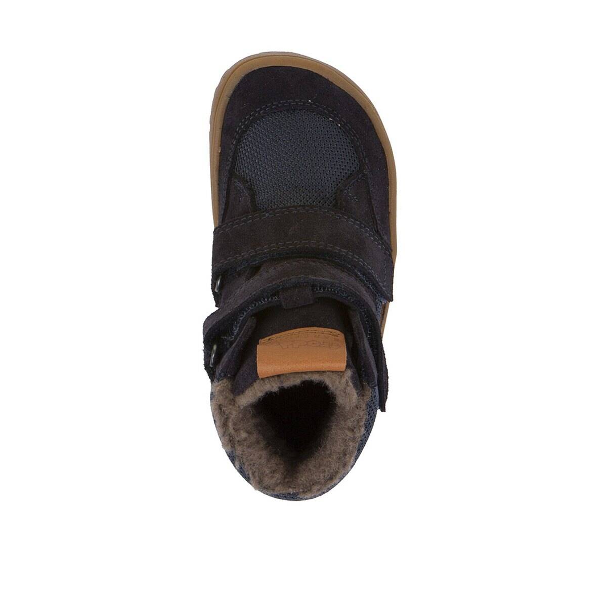 Froddo škornji G3160247 BAREFOOT TEX WINTER podloženi F dark blue 24